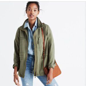 EC Madewell Fleet Jacket Olive Green - Size XS
